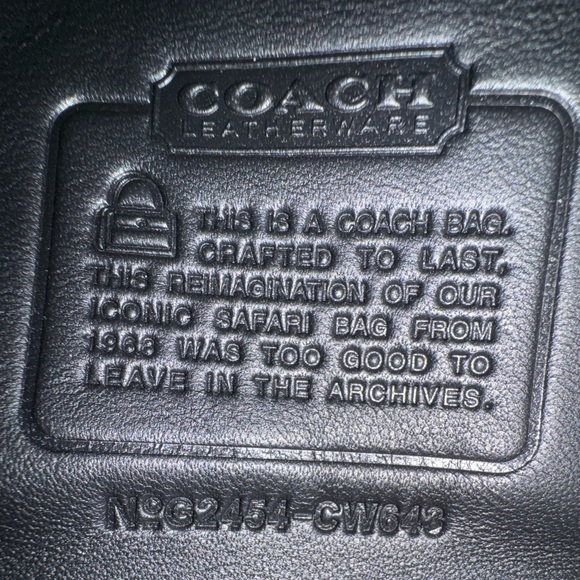 Coach safari bag - Picture 7 of 7